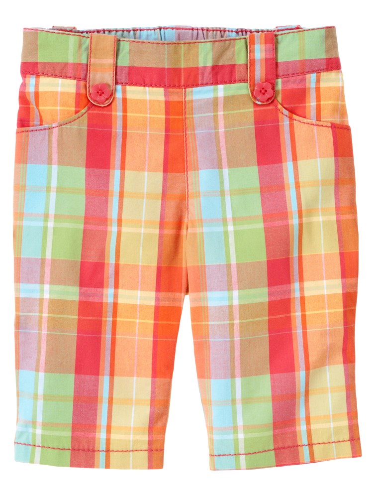 Gymboree Plaid Kapri