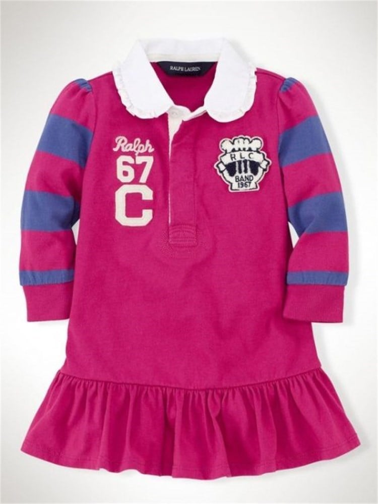 Ralph Lauren Elbise - Polo Yaka - Pembe