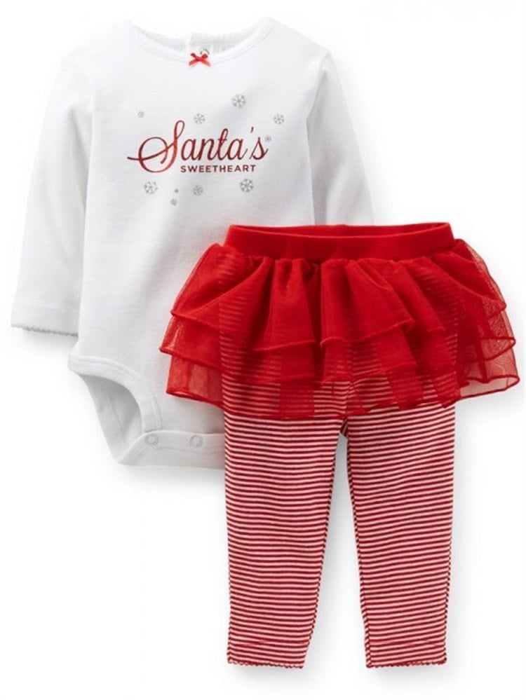 Carter's 2 Parça Set - Noel baba