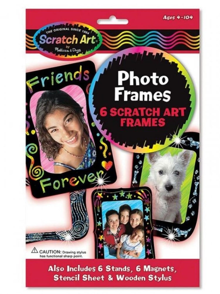 Melissa & Doug Fotoğraf Çerçevesi - Kazıma Sanatı