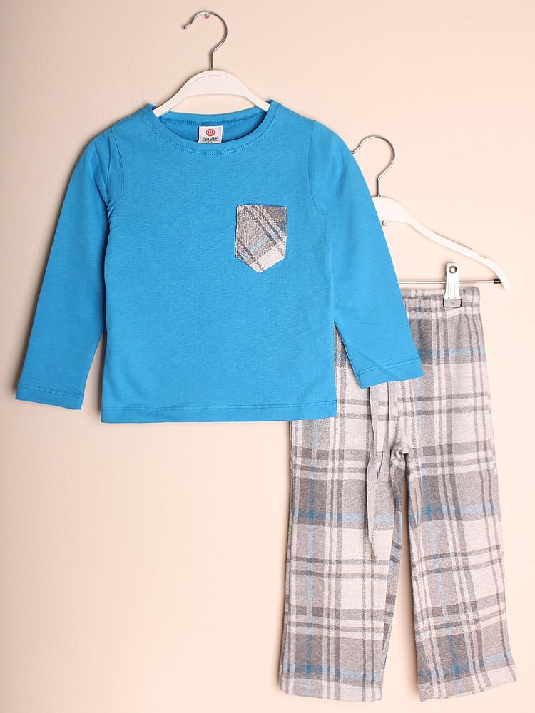 State of Kids Alaska Pijama Takımı - Mavi