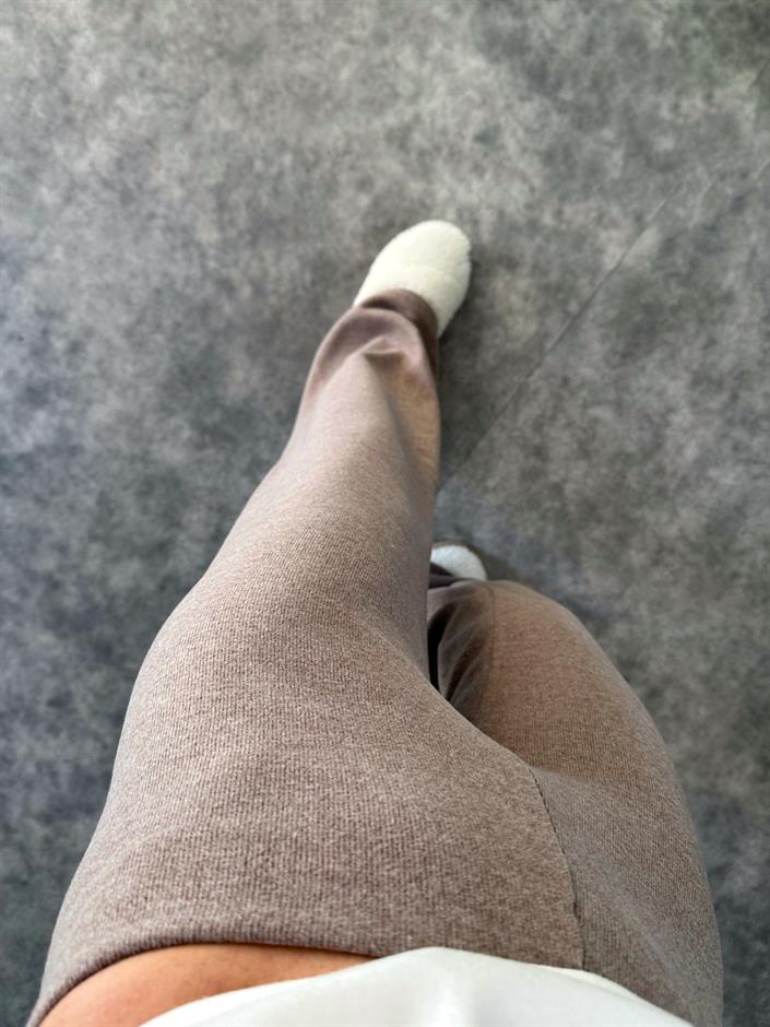 Vizon Pamuk Triko Pantolon 