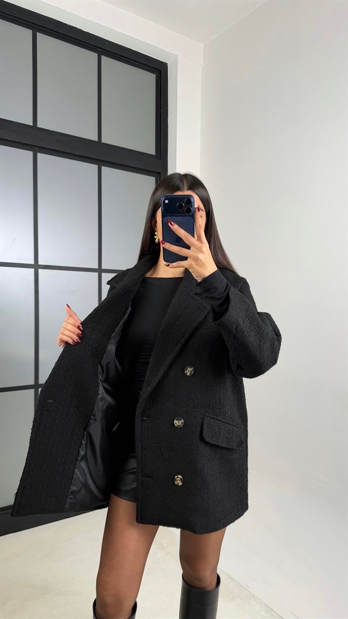 Siyah Astarlı Tüvit Kaban GAUS-00663