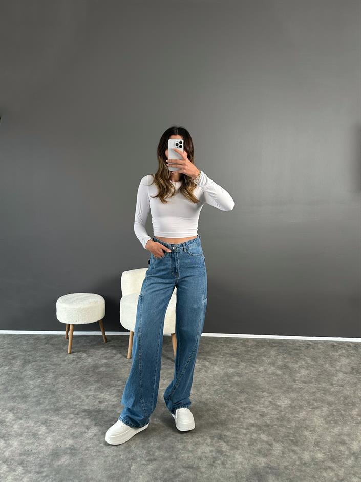 RYN Blue Cep Detaylı Jean 