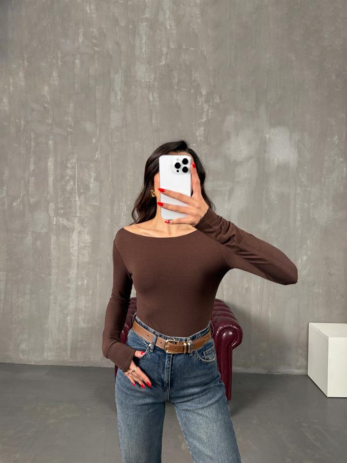 Riyo Kahve MD Yumuşak Bluz