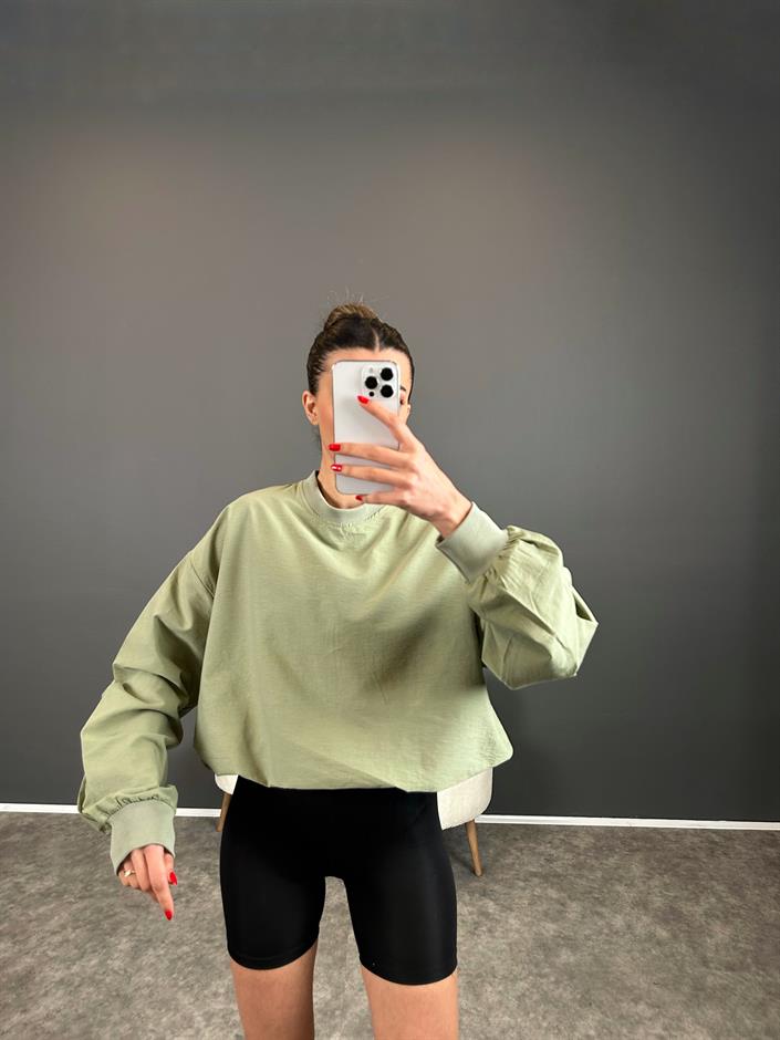 Haki Paraşüt Basic Sweat