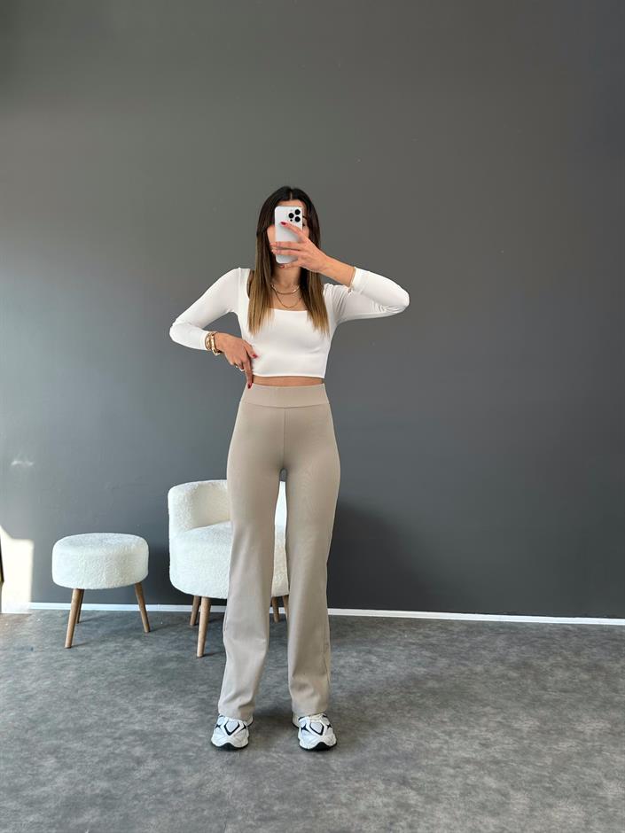 Aris Taş Şardonlu Fitilli Pantolon