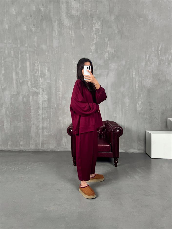 Serge Bordo Oys Kumaş Oversize İkili Takım 