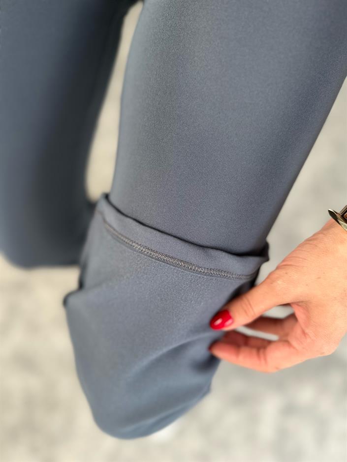 Füme İspanyol Oysh Şardonlu Pantolon