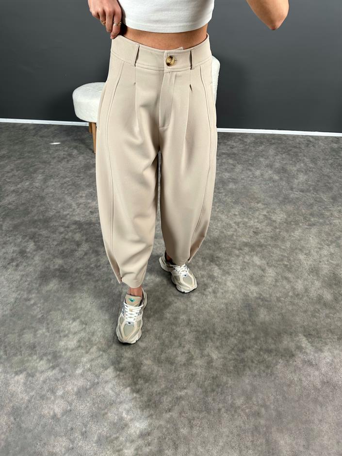 Julia Taş Balon Şalvar Premium Pantolon