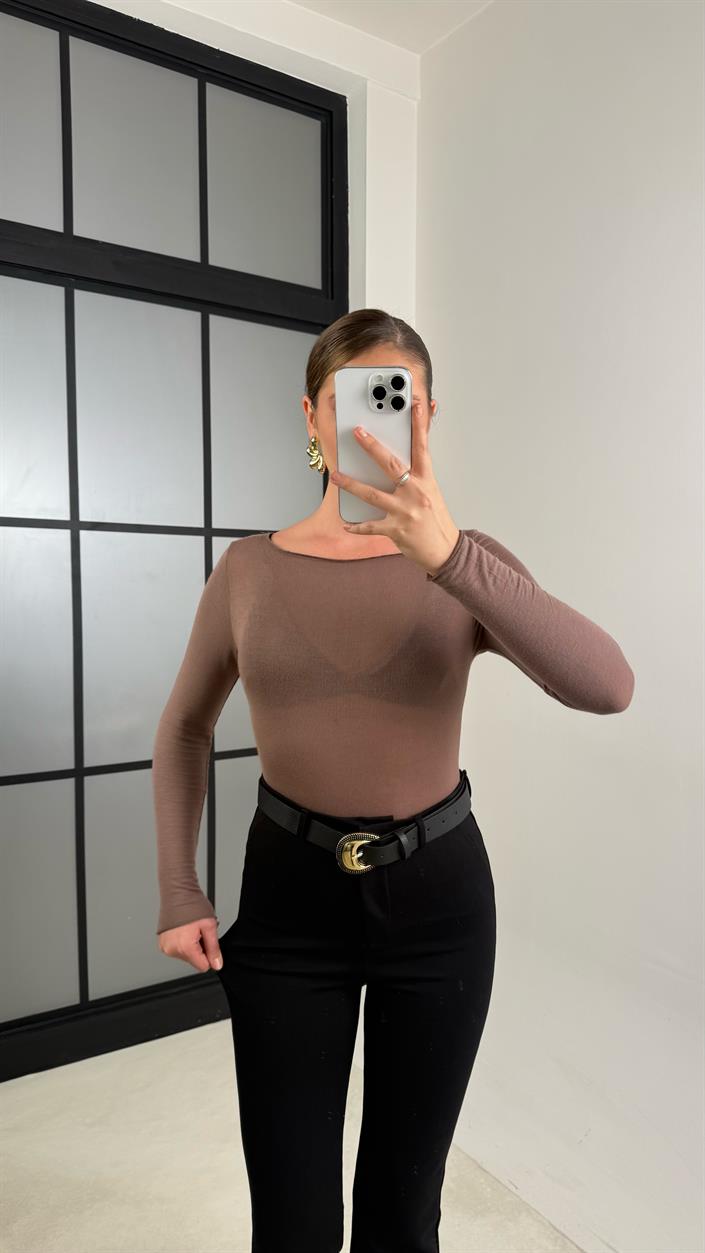 Siyah Kemerli Çelik Pantolon GAUS-00706