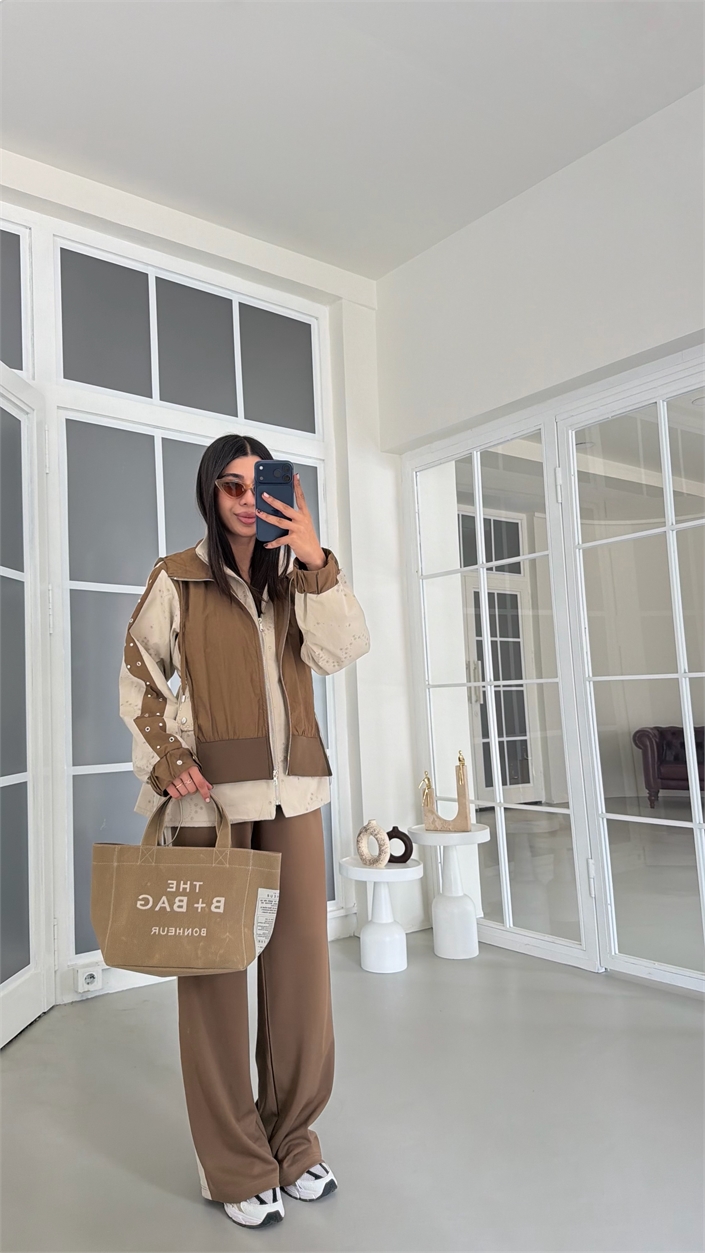 Kahve TWS Model Brode Detaylı Tasarım Takım GAUS-01970