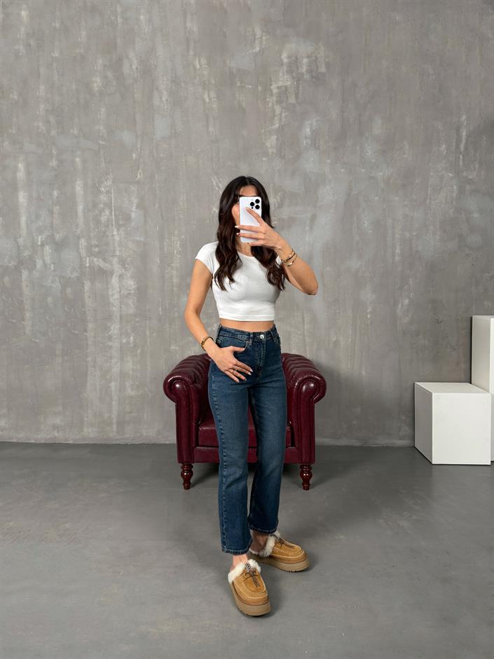 Shake Koyu Mavi CS Muadil Flare Jean