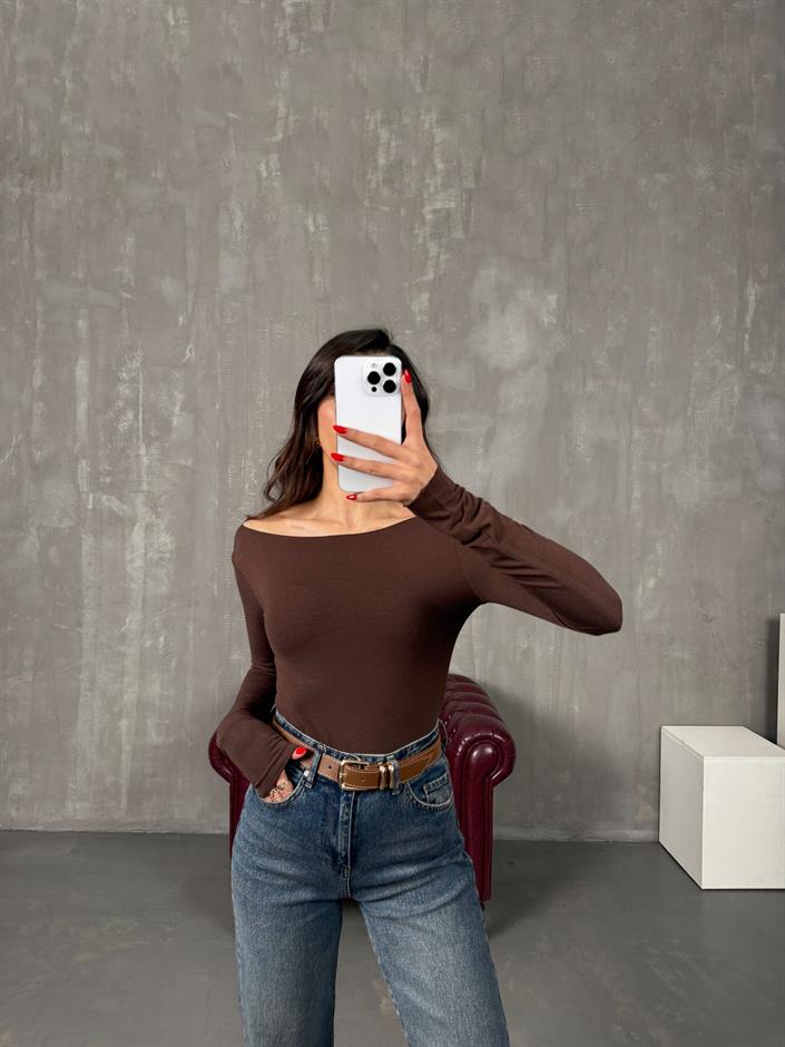 Riyo Kahve MD Yumuşak Bluz