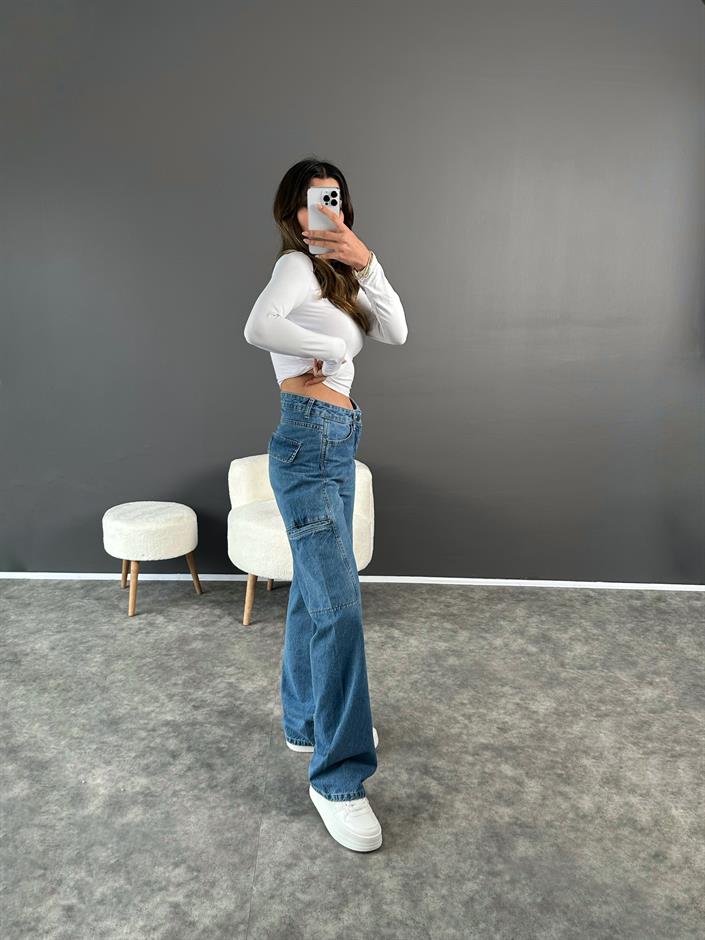 RYN Blue Cep Detaylı Jean 