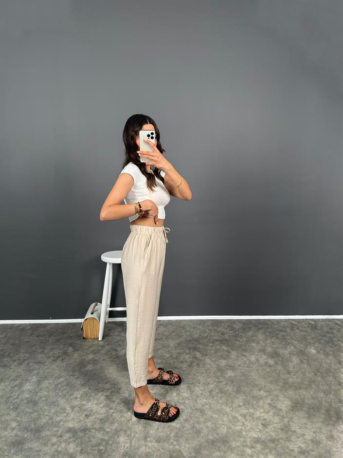 Solvit Taş Havuç Model Rahat Pantolon