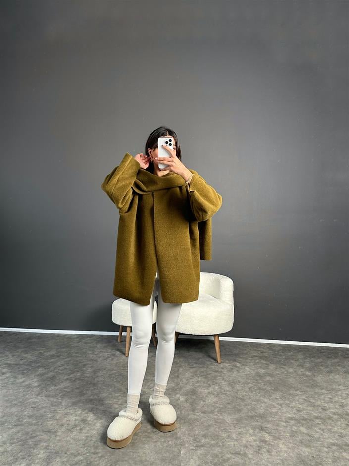 Almina Haki Atkılı Kaban