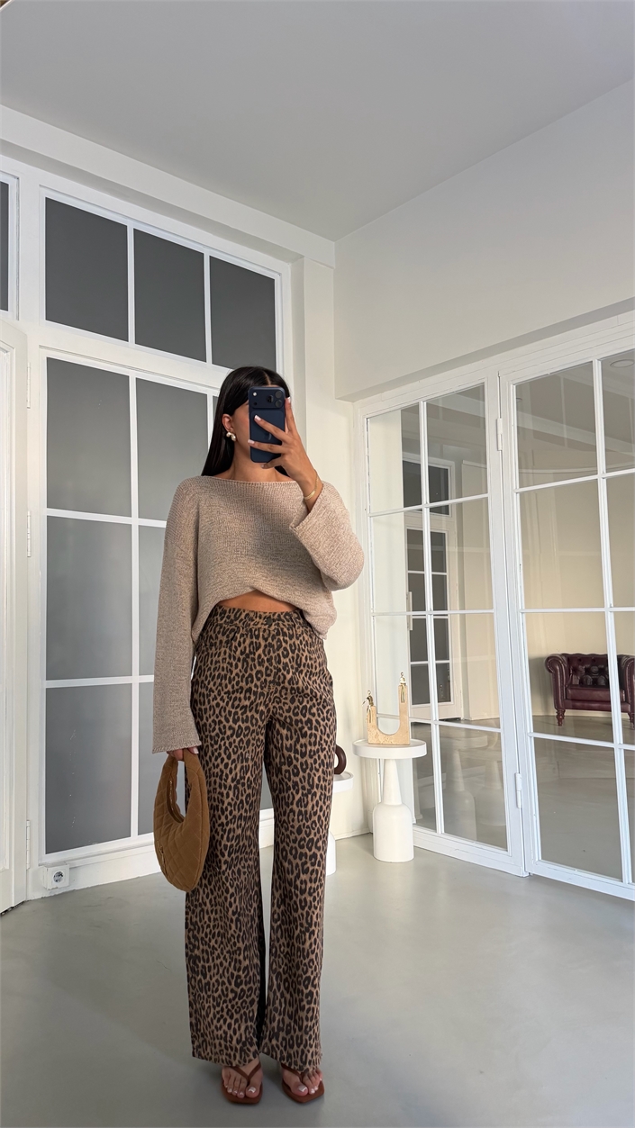 Leopar Leopar Desenli Jean GAUS-02069