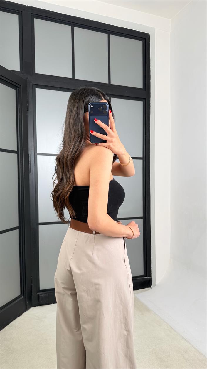 Taş Kemerli Etek Pantolon GAUS-01571