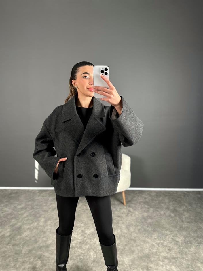 Rex Gri Oversize Premium Kaban