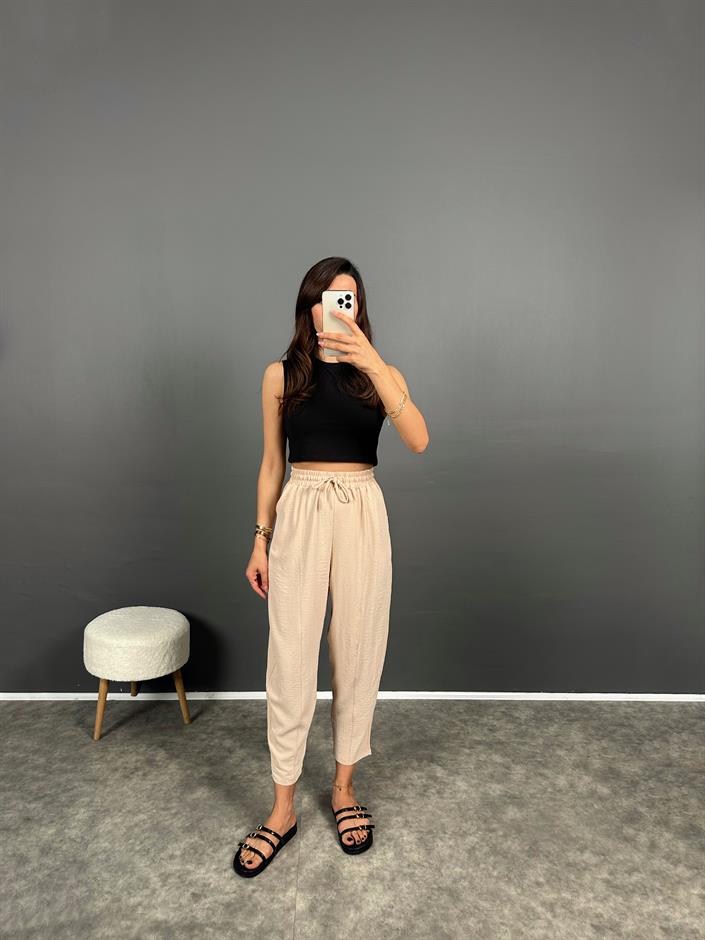 Arion Taş Ayrobin Keten Pantolon