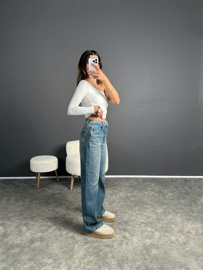 GR Eskitme High Waist  Jean