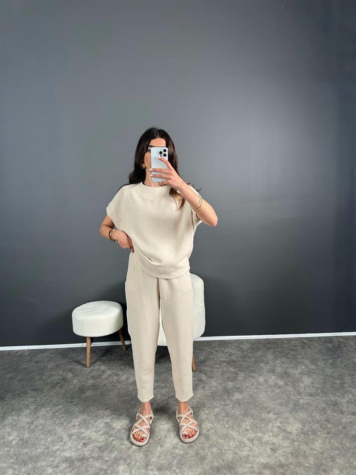 Capsule Premium Keten İkili Takım 