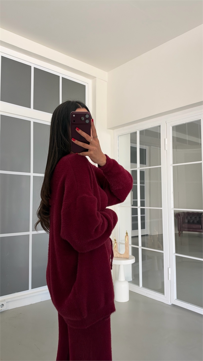 Mürdüm Yumuşak Dokulu Üçlü Premium Takım GAUS-02028 GAUS-02210