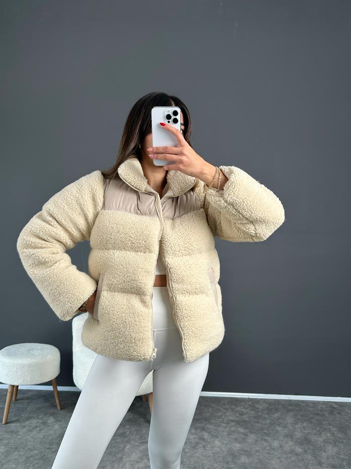 Teddy Ryn Peluş Mont 