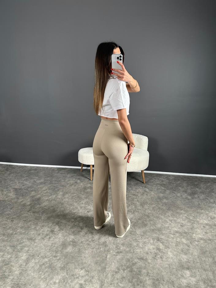 Oysh Baskılı Taş Fitilli Pantolon