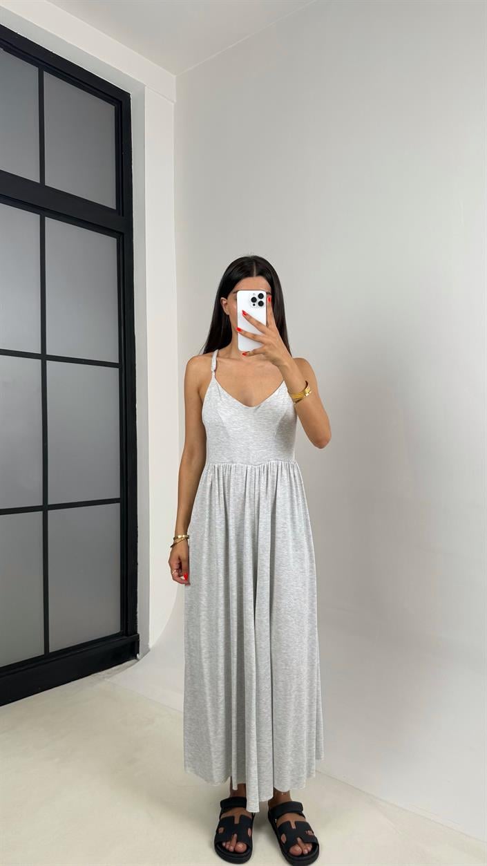 Gri Ayarlanabilir Askılı OYS Muadil Tulum Gaus00697