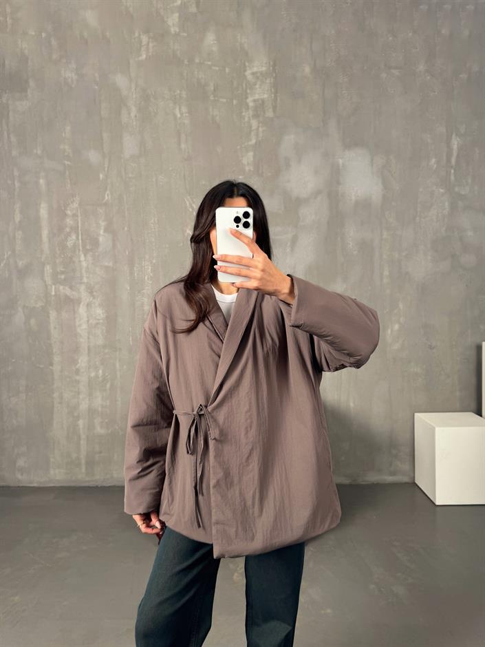 Gows ZR Model Vizon Önden Bağlamalı Mont