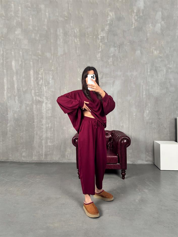 Serge Bordo Oys Kumaş Oversize İkili Takım 