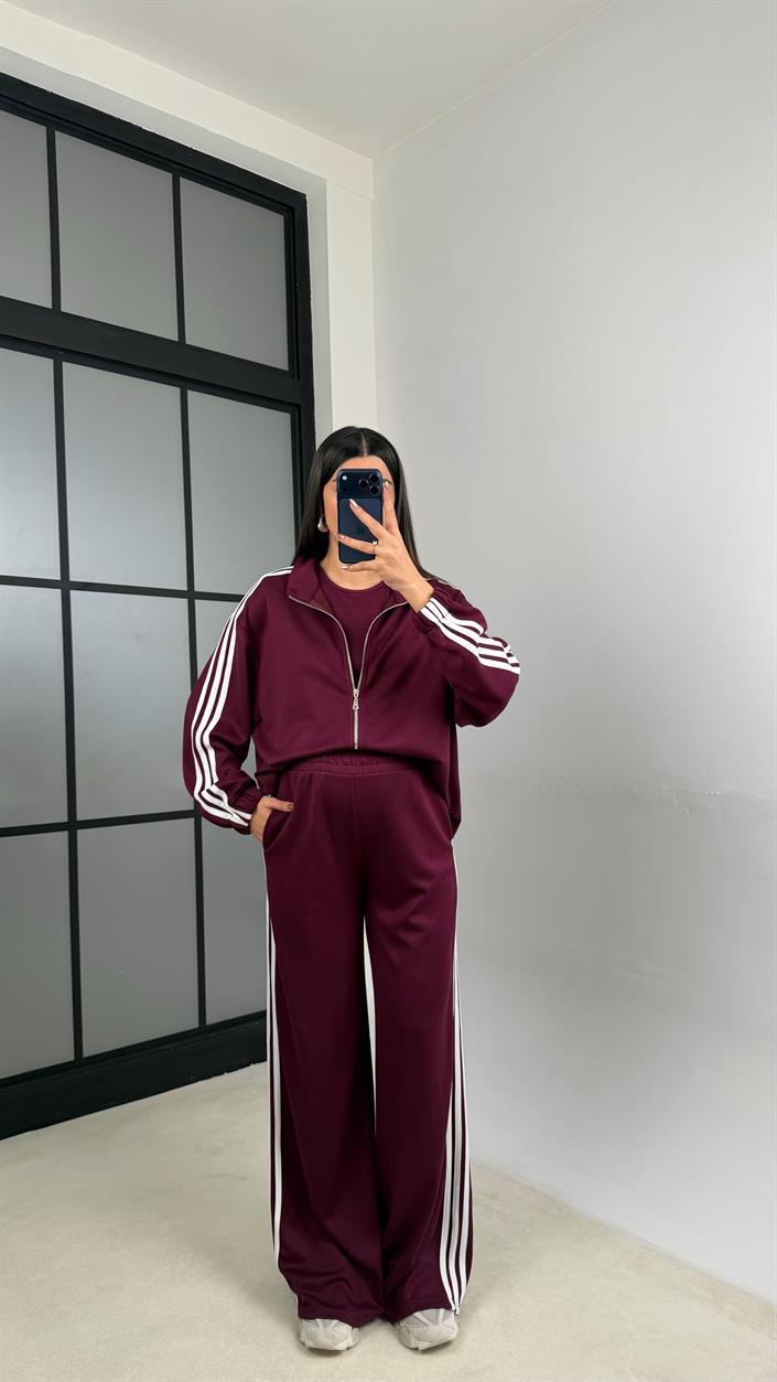 Mürdüm 3lü Şerit Detaylı Modal Takım GAUS-01140