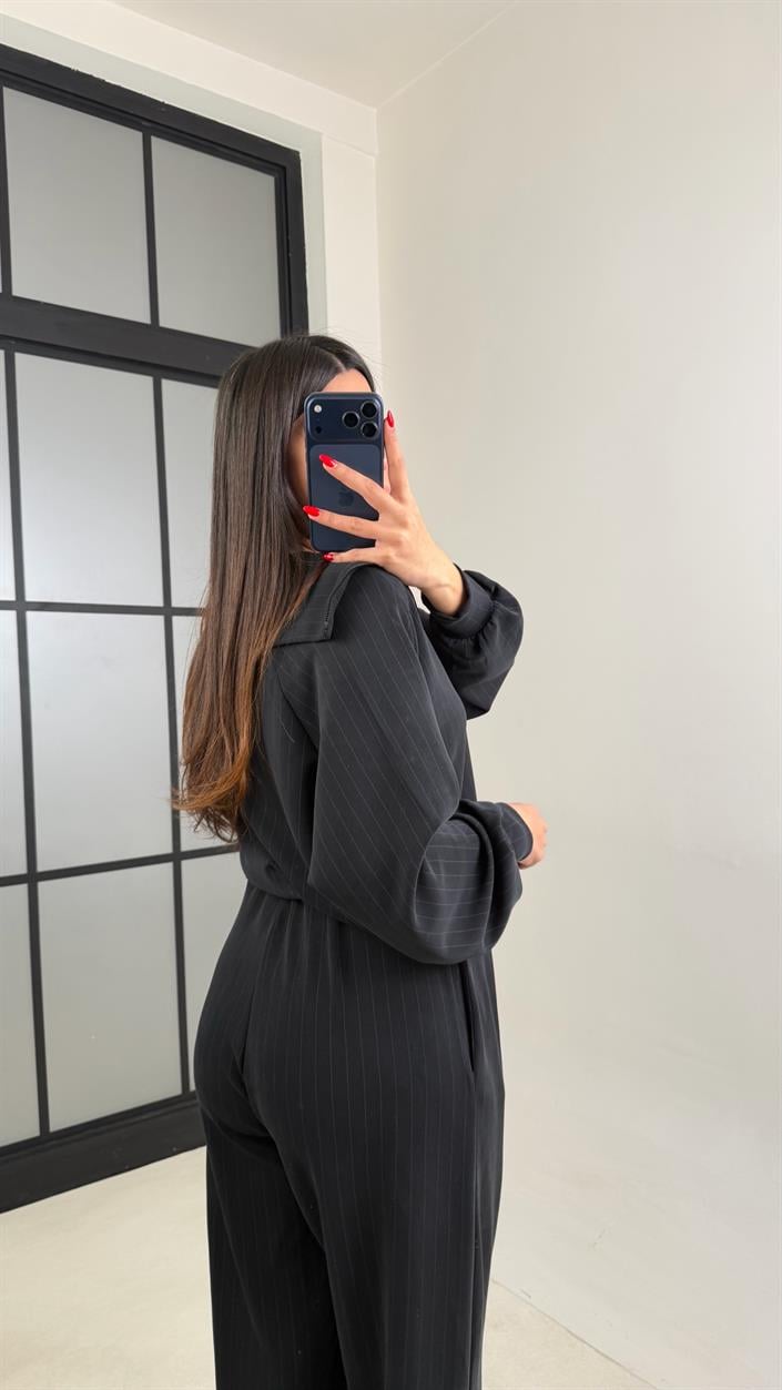 Füme Hırka Beli Lastikli Pantolon OYS Model Premium Modal Takım GAUS-01023