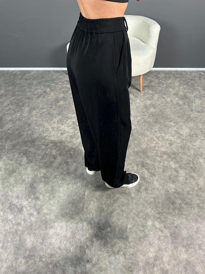 Oreo Siyah Premium Oversize Gold Düğmeli Ceket Pantolon İkili Takım 