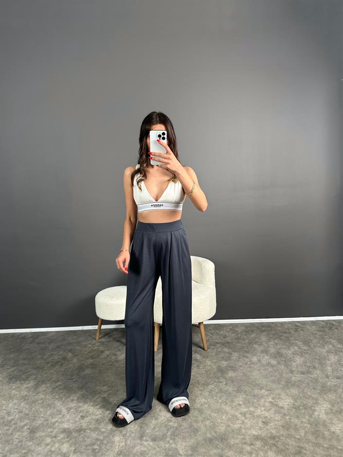 Anja Füme Pike Modal Kumaş Pantolon