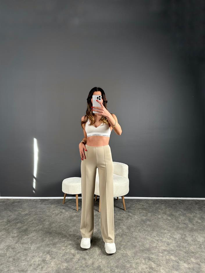 Taş Çımalı Modal Pantolon