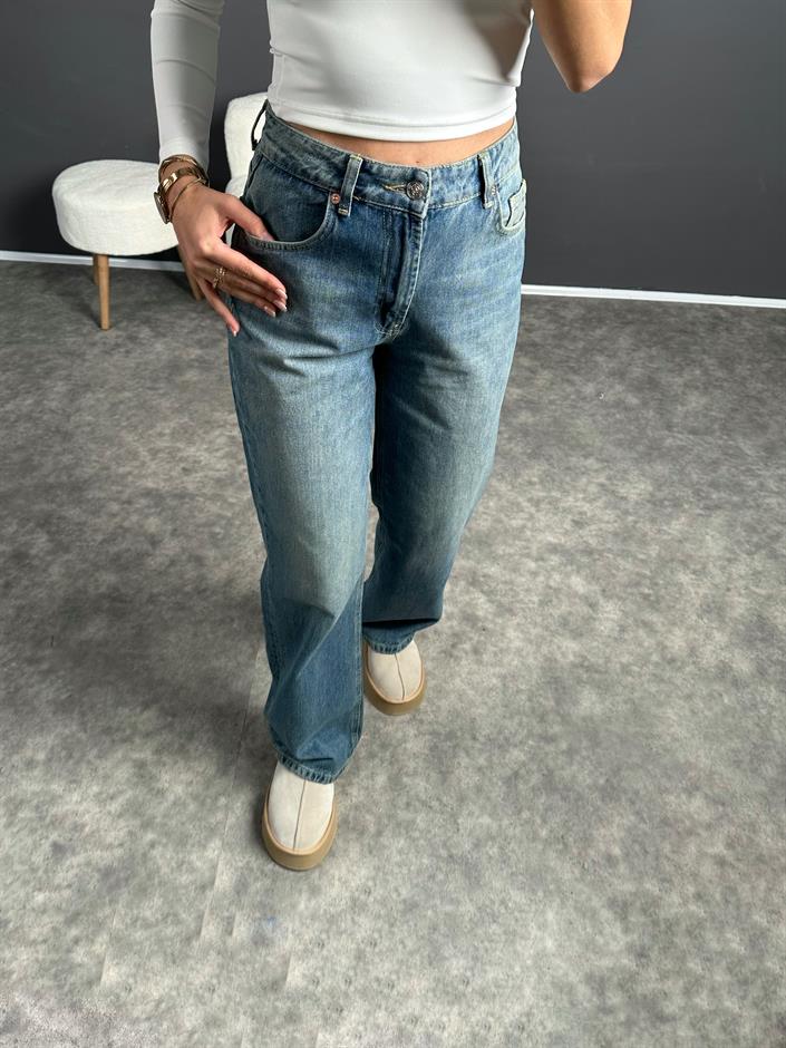 GR Eskitme High Waist  Jean