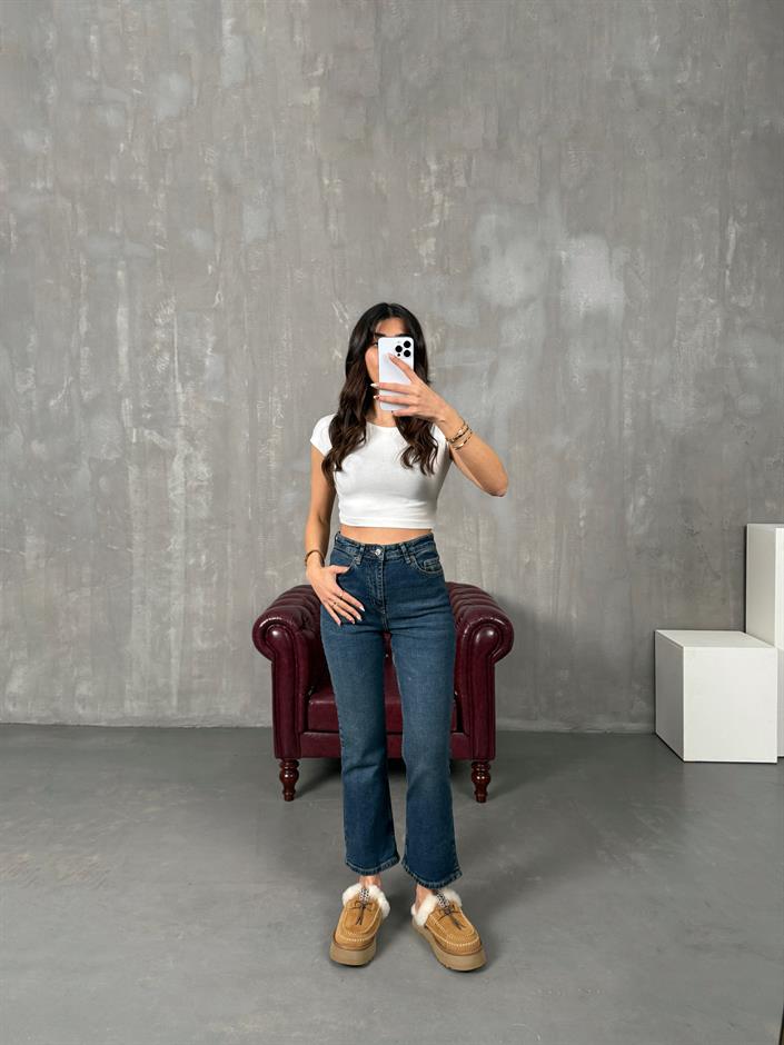 Shake Koyu Mavi CS Muadil Flare Jean