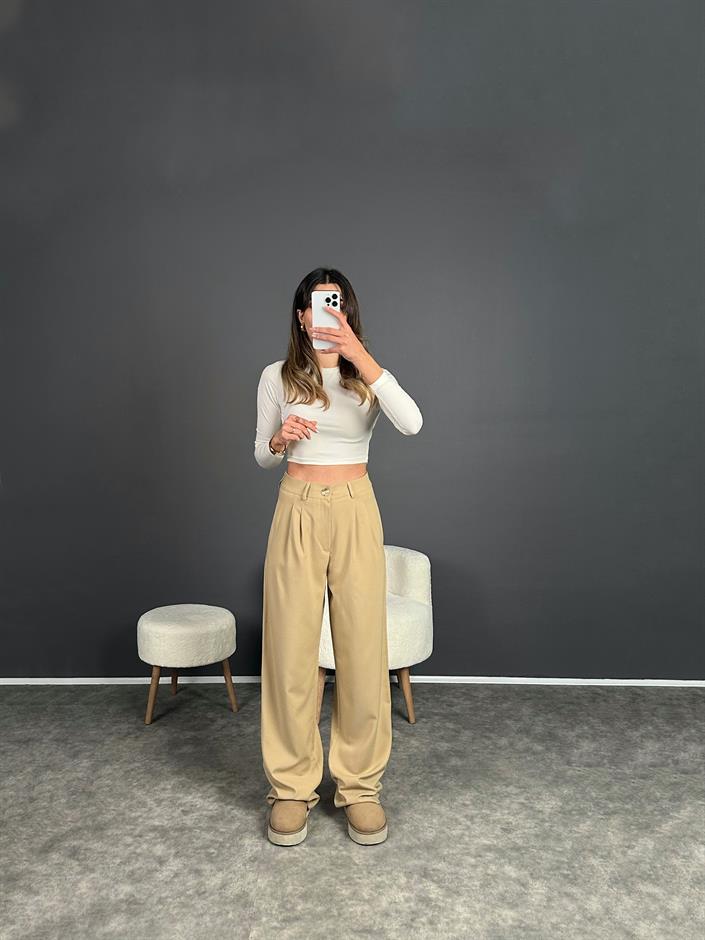 Noa Bej  Premium Palazzo Pantolon