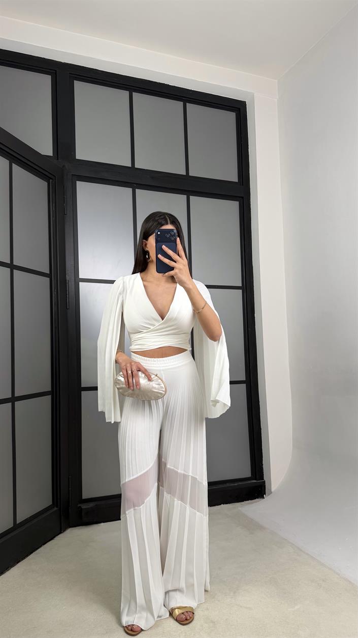 Beyaz Pileli Tasarım Takım GAUS-01349