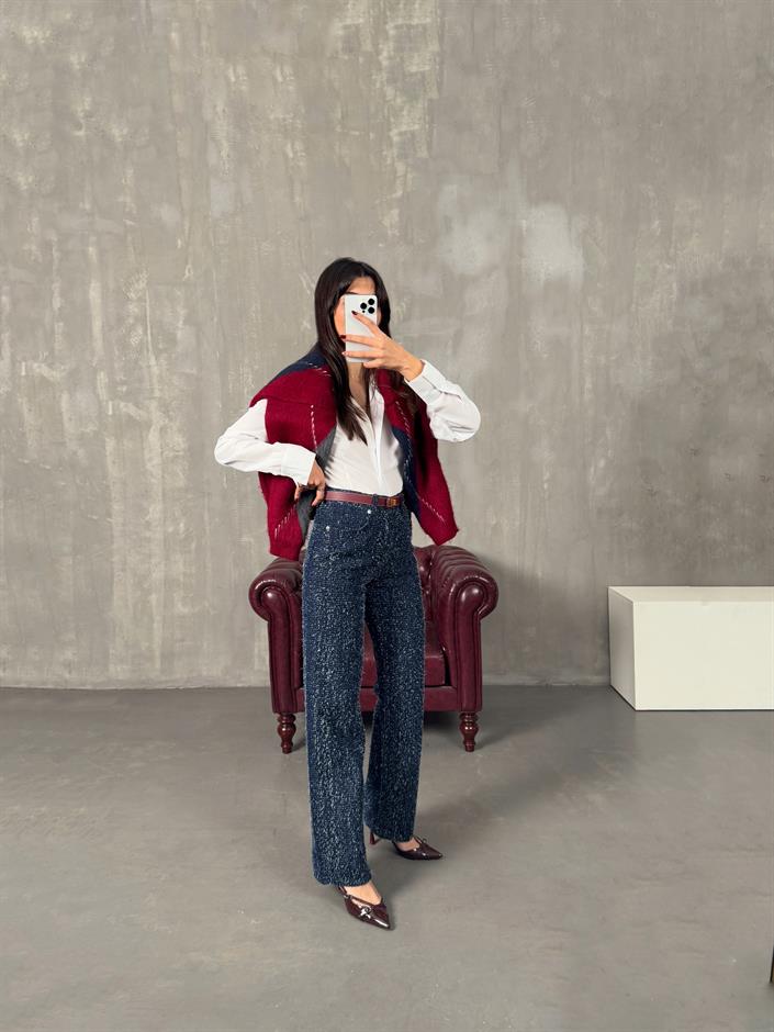 Moris Koyu Mavi ZR Model Straight Jean