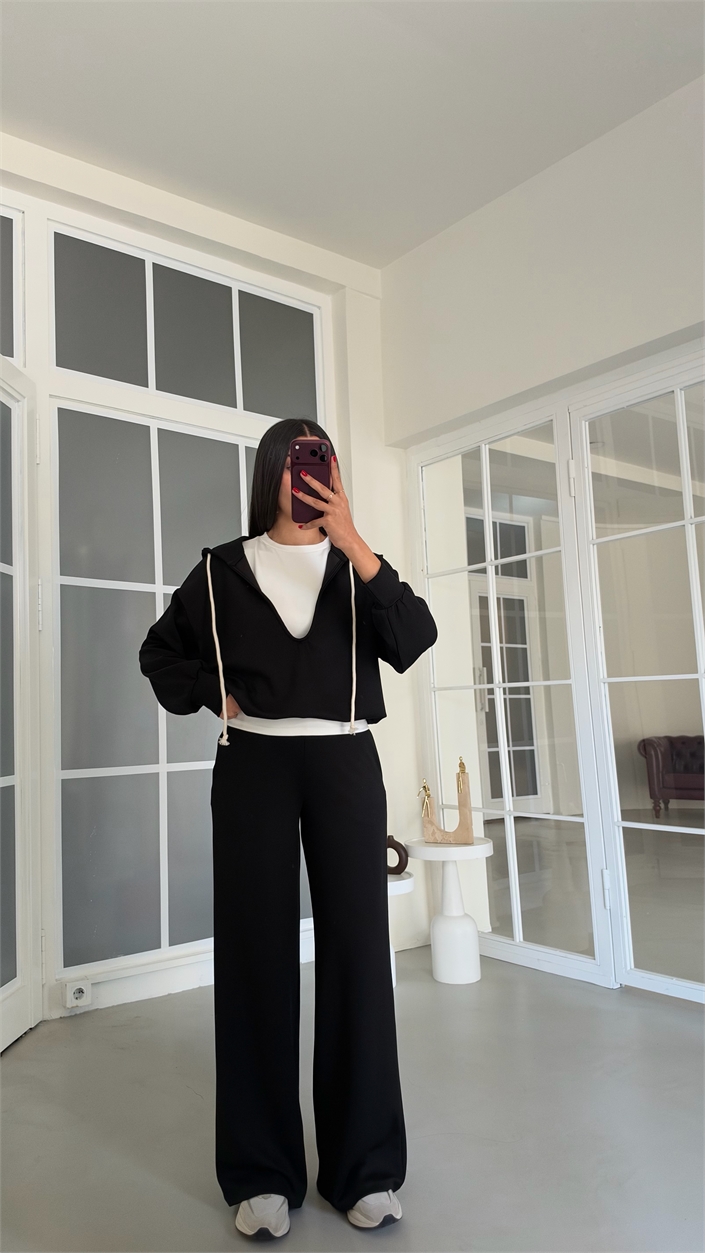 Siyah 3lü TWS Model Takım GAUS-02216