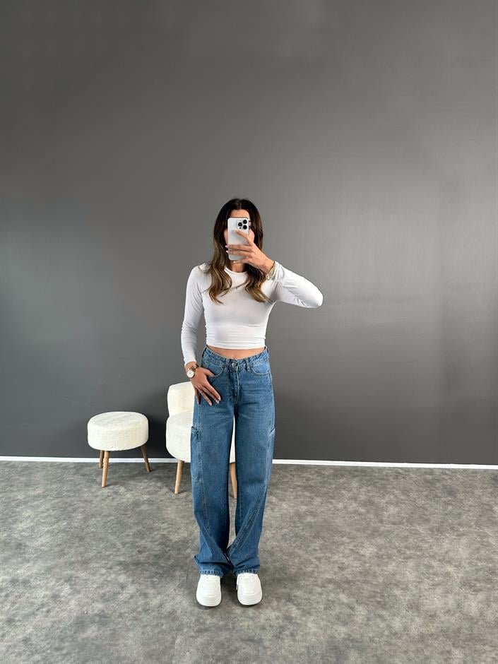 RYN Blue Cep Detaylı Jean 