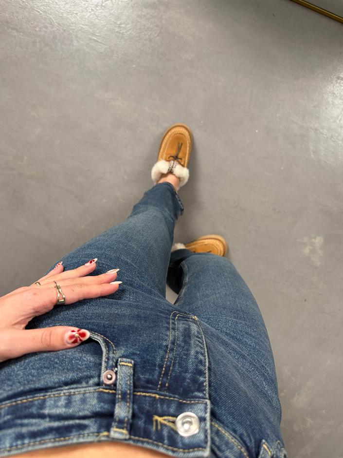 Shake Koyu Mavi CS Muadil Flare Jean