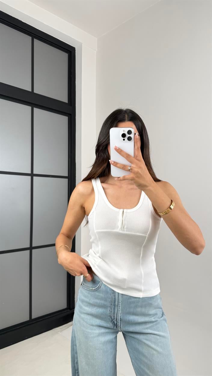 Beyaz Basic Atlet Gaus00563