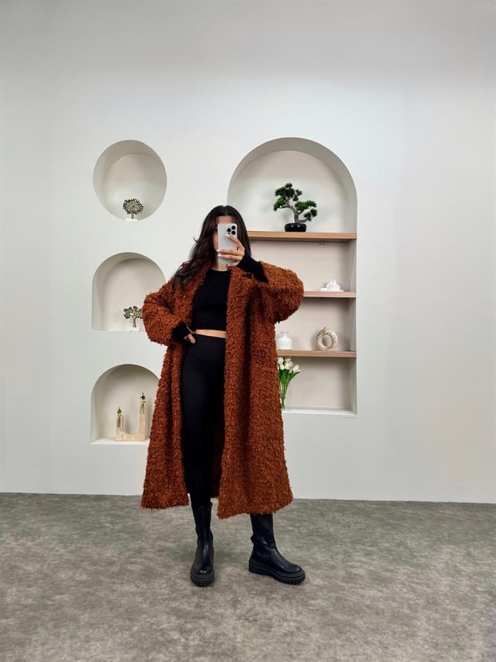 Buklet Kiremit Astarlı Kaban