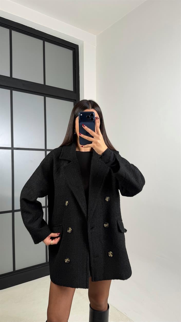 Siyah Astarlı Tüvit Kaban GAUS-00663