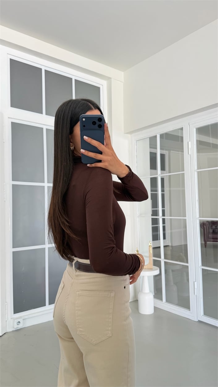 Krem ZR Model Kemerli Jean GAUS-02071